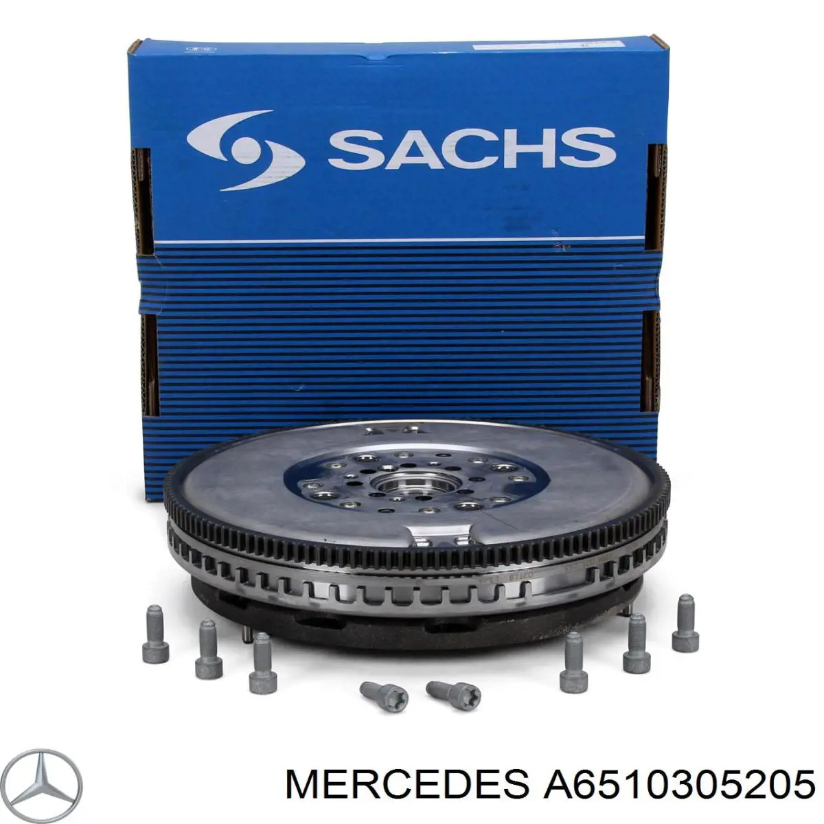 A6510305205 Mercedes Volante de motor