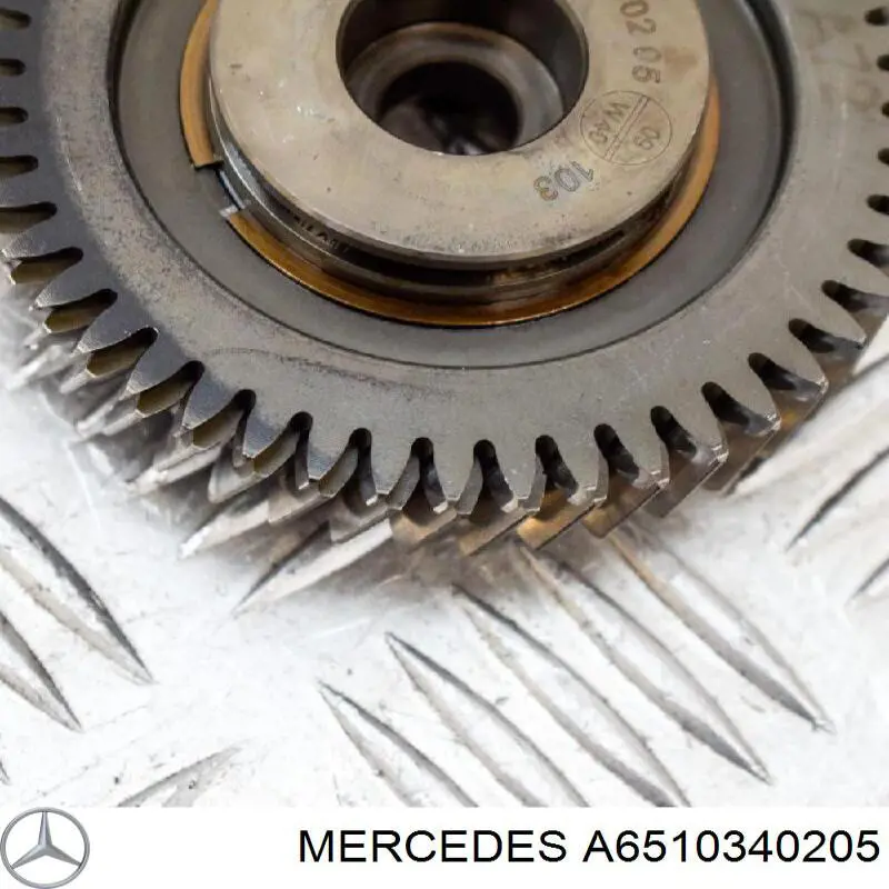 6510340305 Mercedes Rolamento de engrenagem intermédia do mecanismo de distribuição de gás