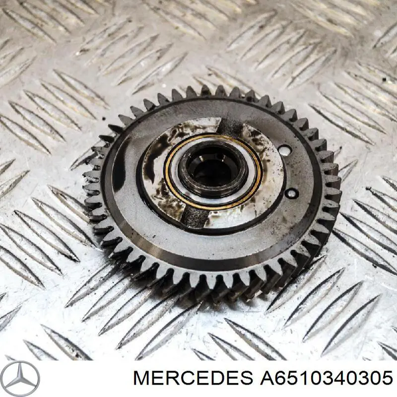 A6510340205 Mercedes Rolamento de engrenagem intermédia do mecanismo de distribuição de gás