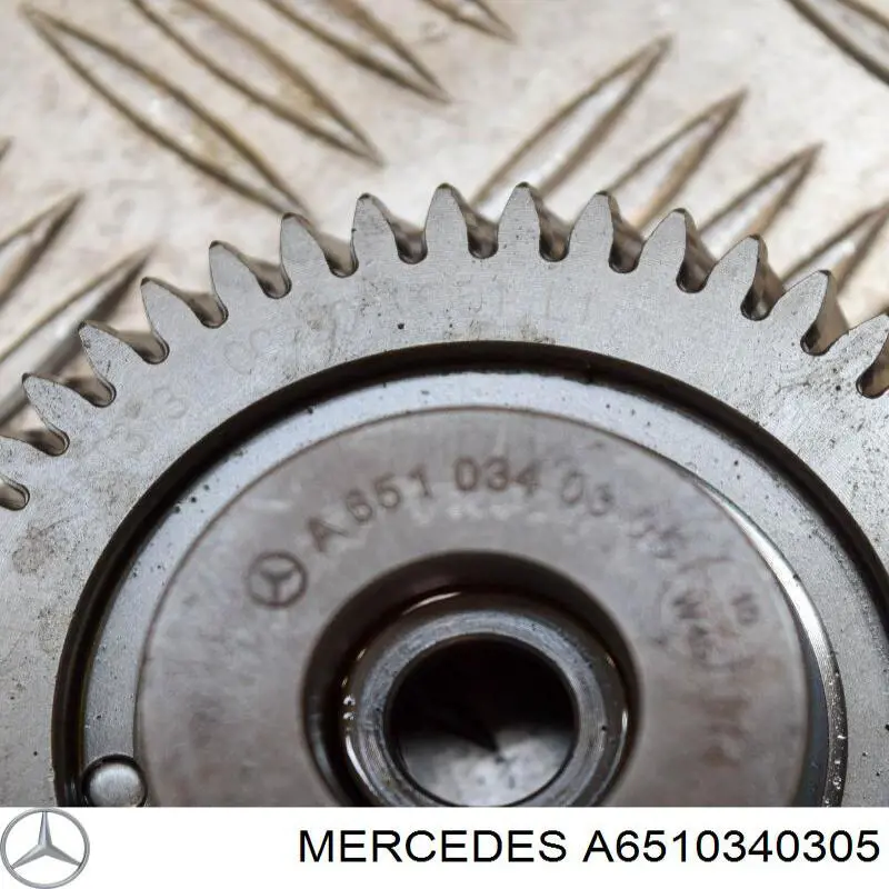 Compre A6510340305 Mercedes Rolamento de engrenagem intermédia do mecanismo de distribuição de gás