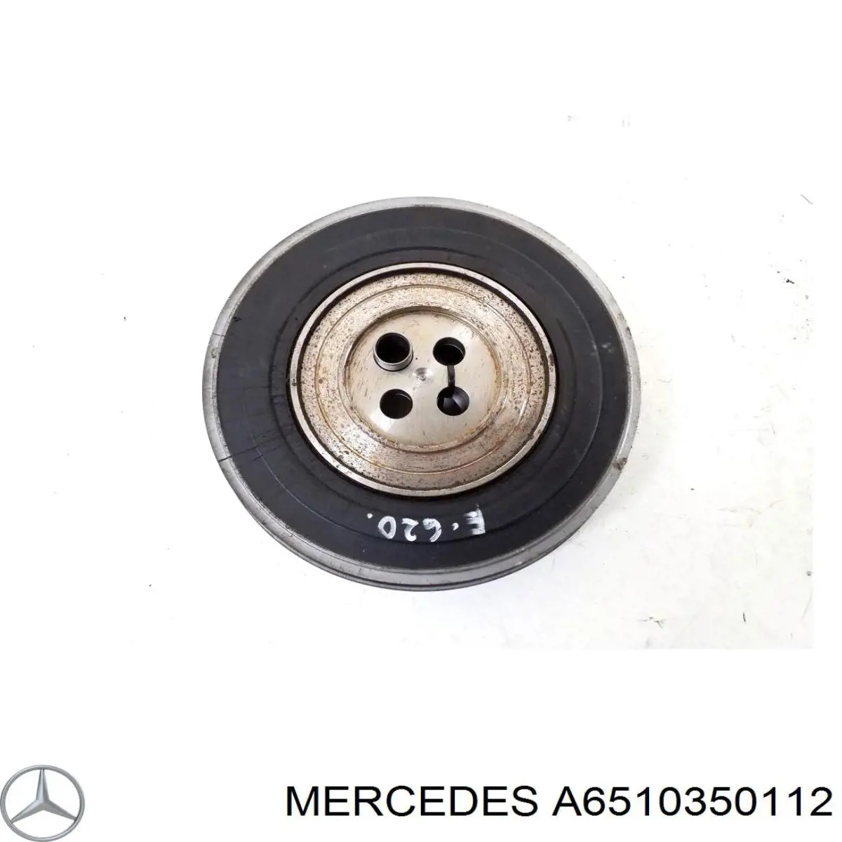 A6510350112 Mercedes Polia de cambota