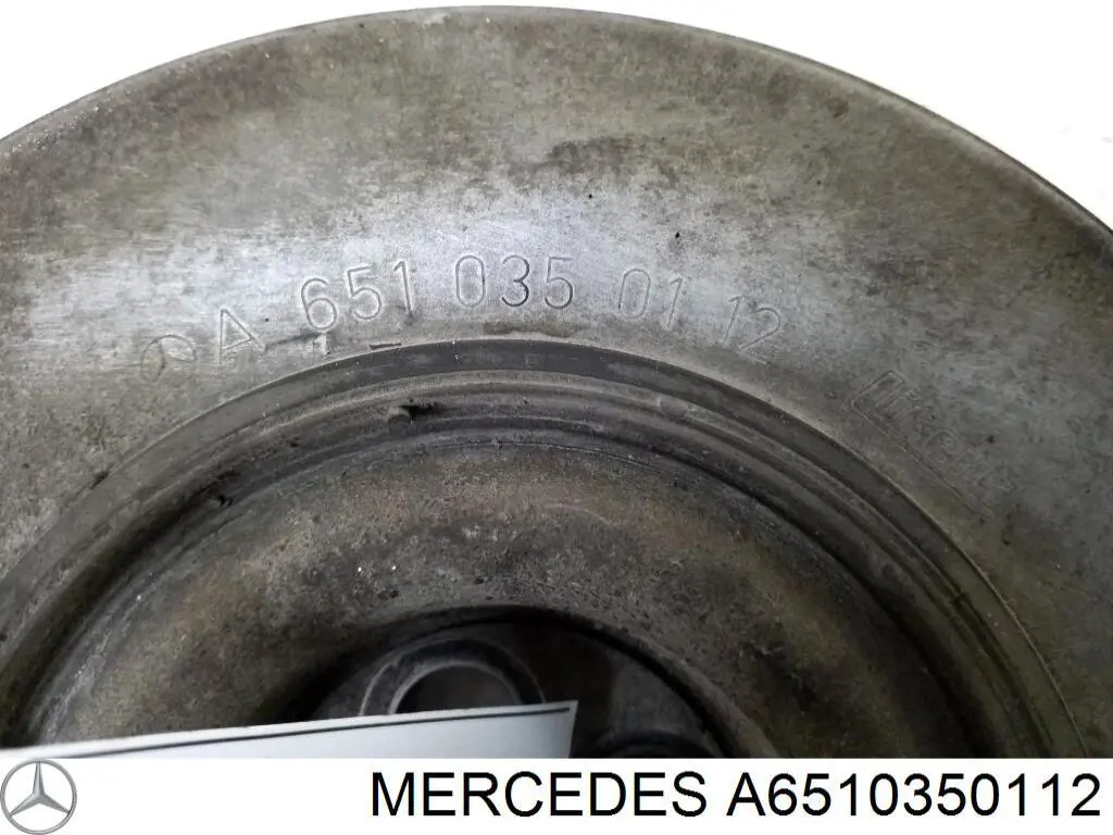 Compre A6510350112 Mercedes Polia de cambota