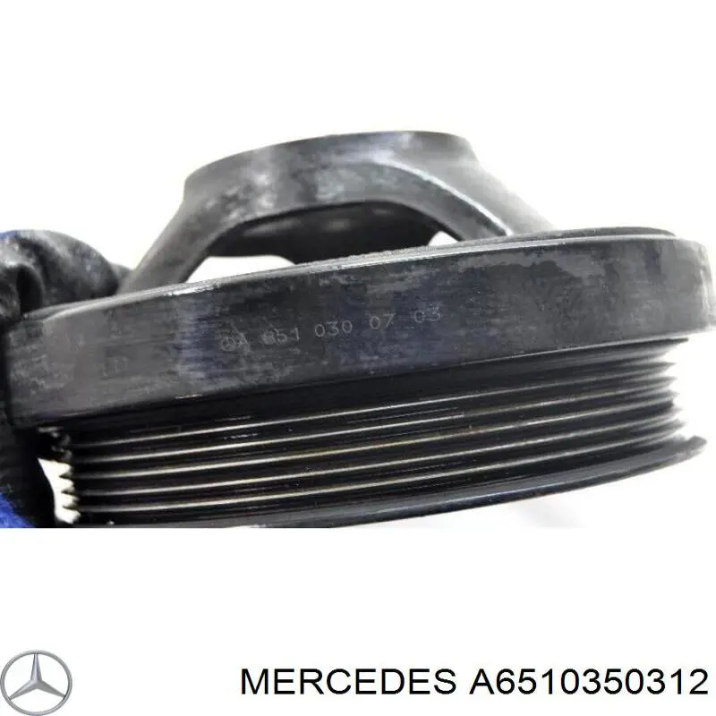 6510351612 Mercedes Polia de cambota