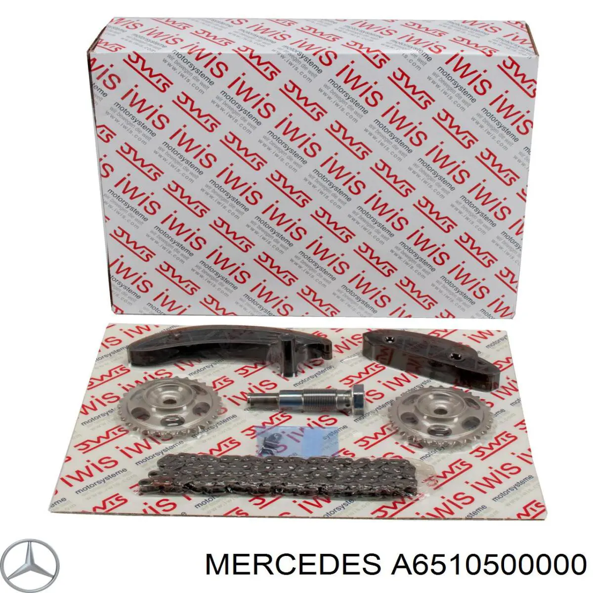 Compre A6510500000 Mercedes Reguladora de tensão da cadeia do mecanismo de distribuição de gás