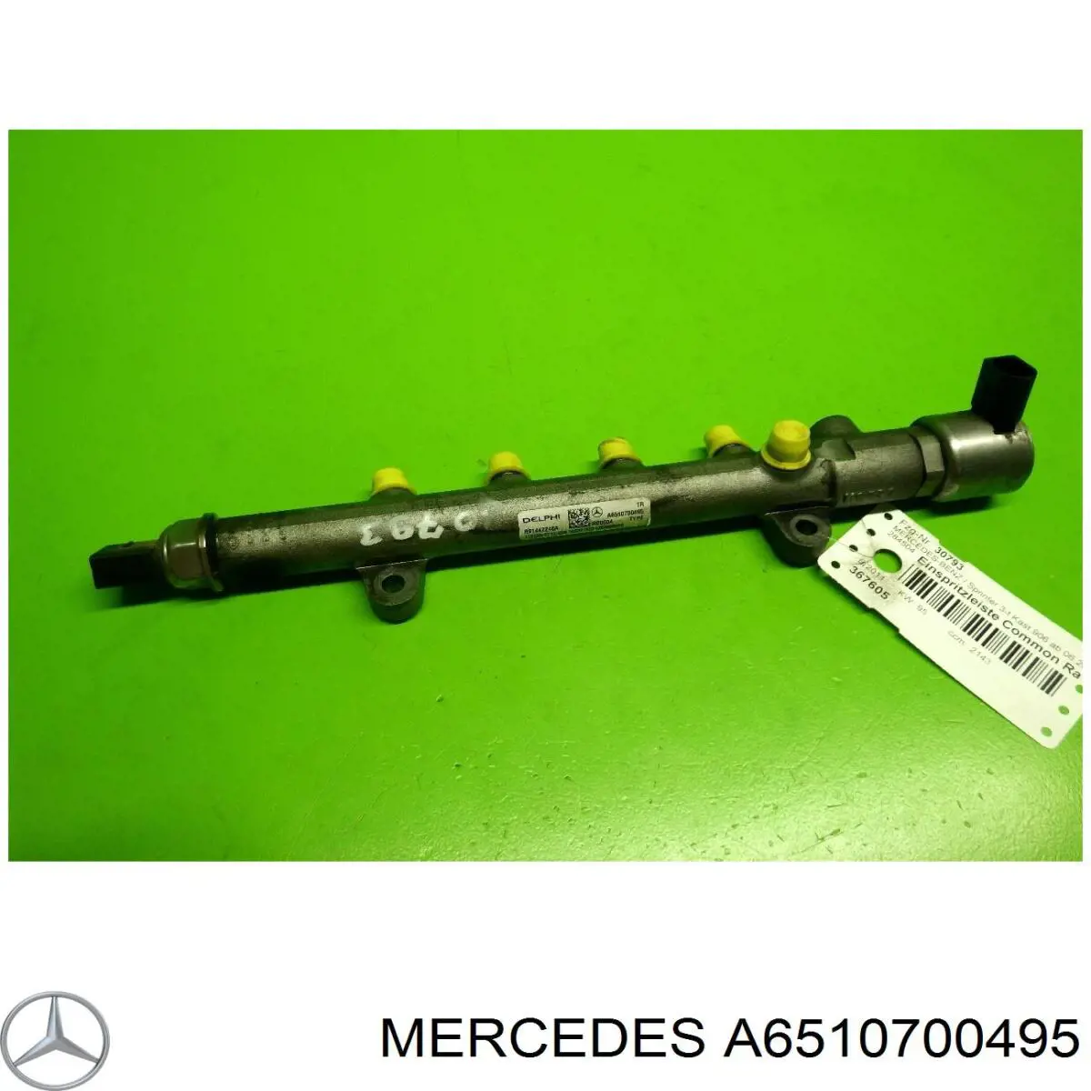 Distribuidor de combustível (rampa) Mercedes A6510700495 preço, a partir de 131,10 USD