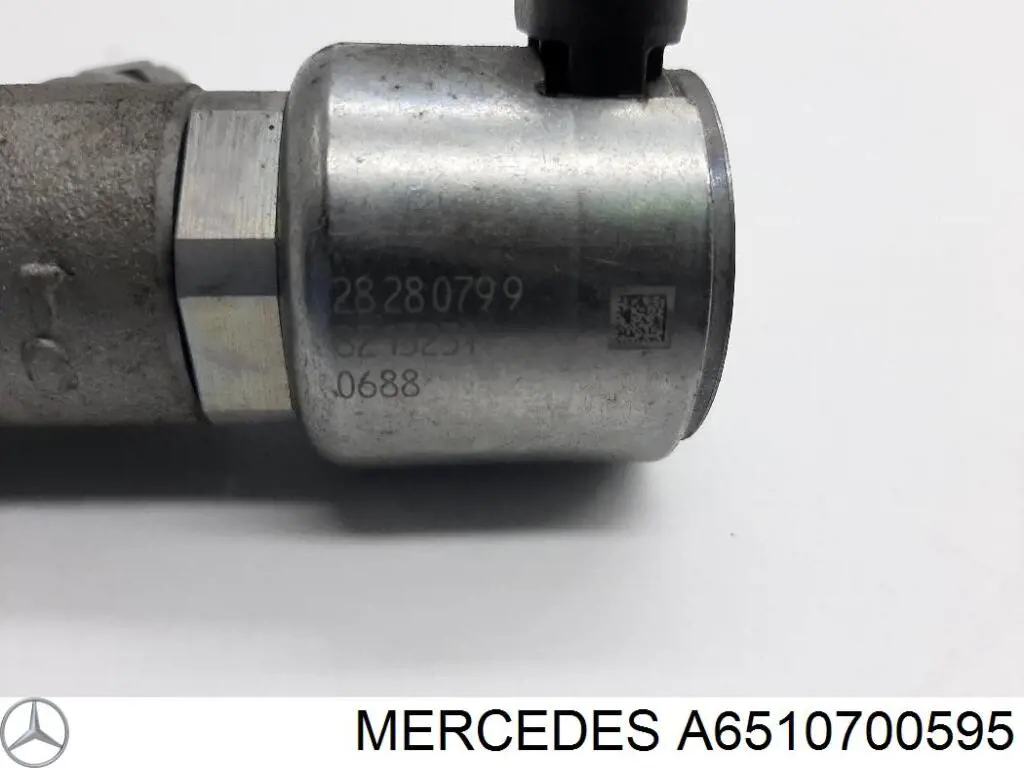 A6510700595 Mercedes Distribuidor de combustível (rampa)