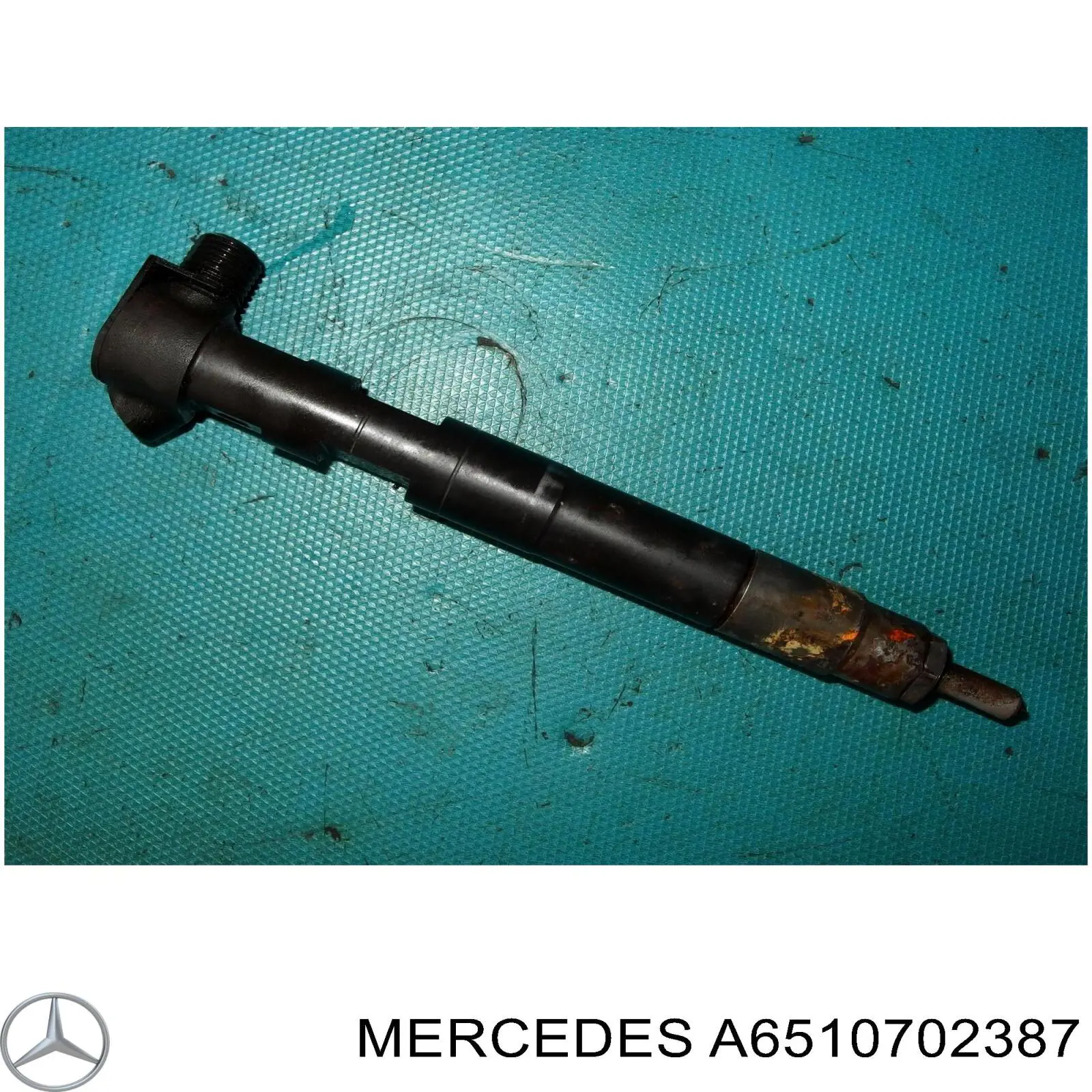 A6510702387 Mercedes Injetor de injeção de combustível