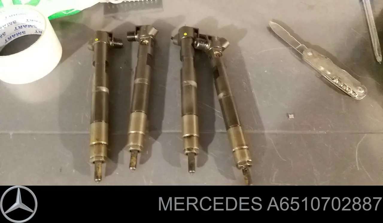 A6510702887 Mercedes Injetor de injeção de combustível
