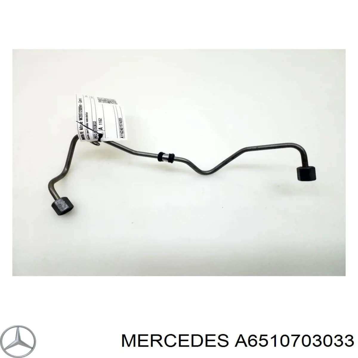 6510704433 Mercedes Tubo de combustível, desde a Bomba de Combustível de Pressão Alta até a sonda de combustível
