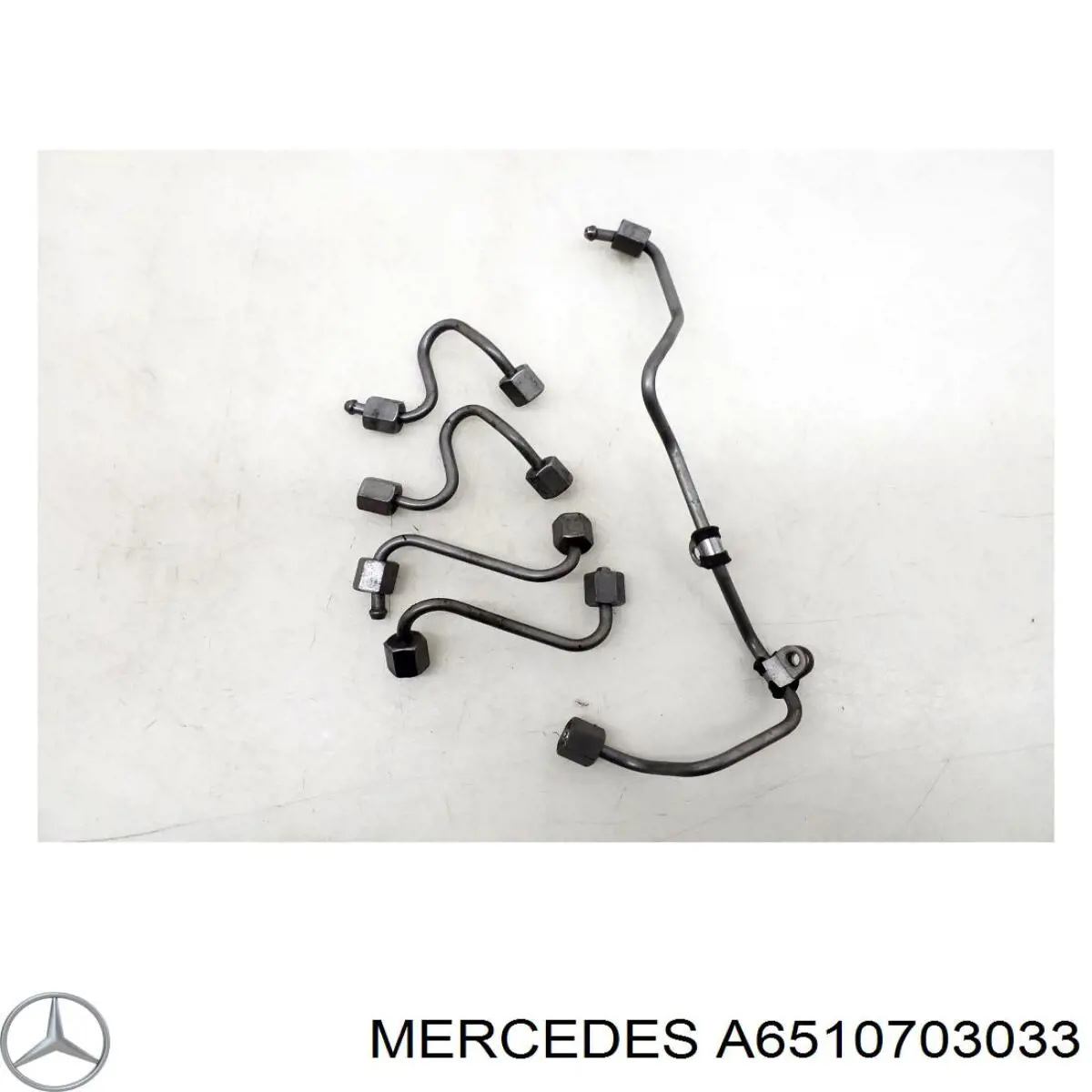 Compre 6510704433 Mercedes Tubo de combustível, desde a Bomba de Combustível de Pressão Alta até a sonda de combustível