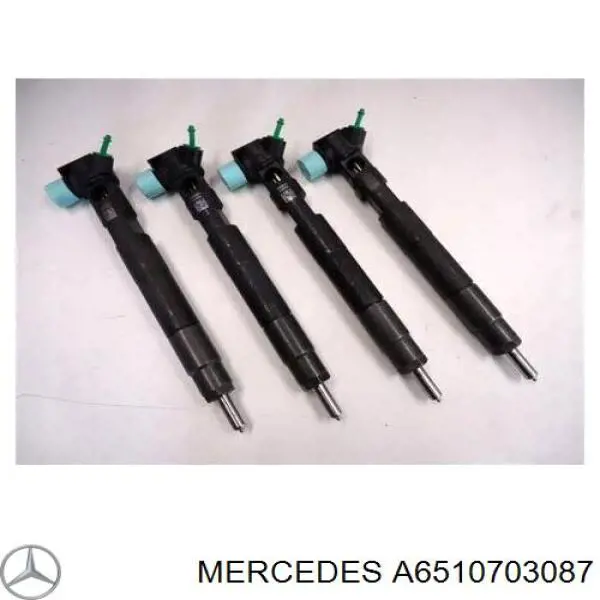 Injetor de injeção de combustível A6510703087 VAG