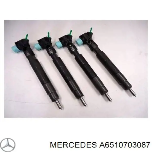 Injetor de injeção de combustível A6510703087 VAG