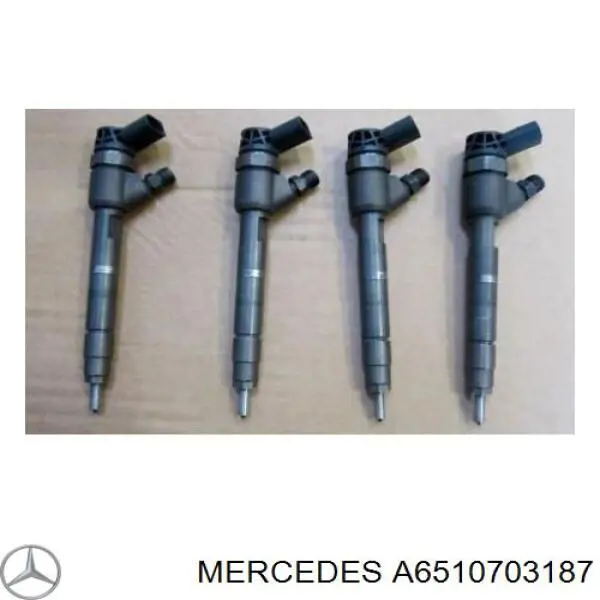 A6510703187 Mercedes Injetor de injeção de combustível