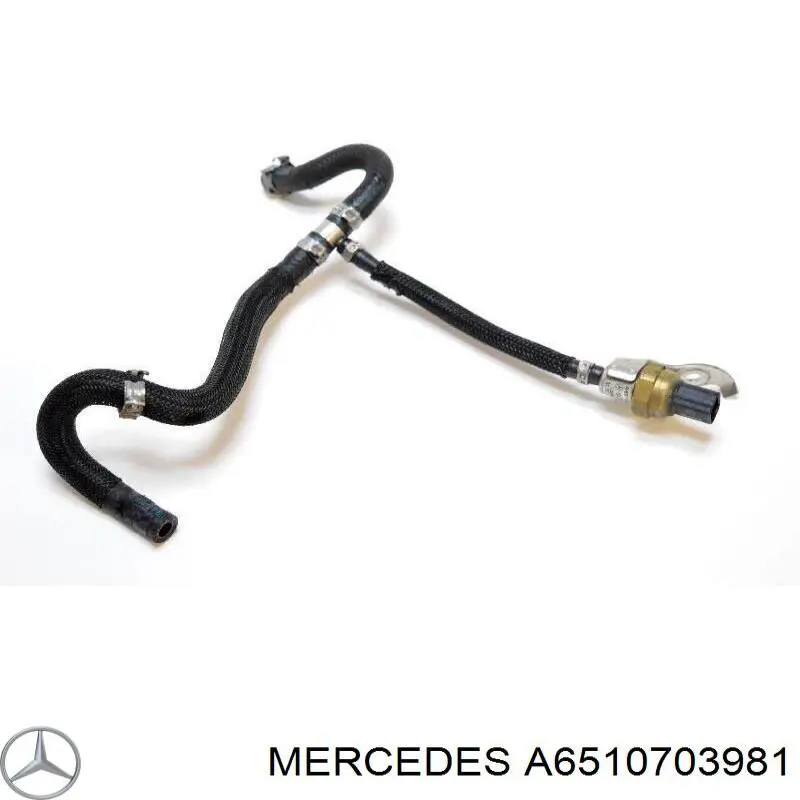 Compre A6510703981 Mercedes Tubo de combustível, desde o filtro até a bomba
