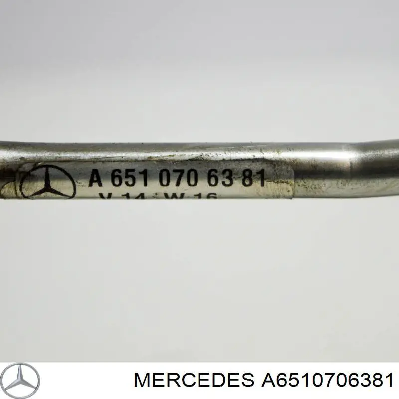 Compre A651070638164 Mercedes Tubo de combustível, inverso desde os injetores