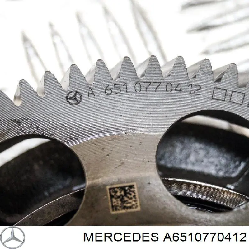 Compre A6510770412 Mercedes Roda dentada de engrenagem de cadeia da Bomba de Combustível de Pressão Alta