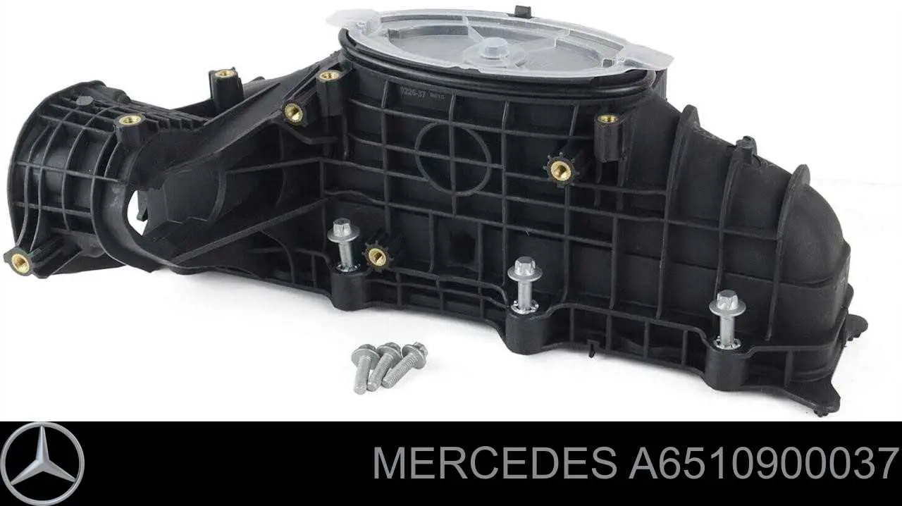 A6510900037 Mercedes Tubo coletor de admissão