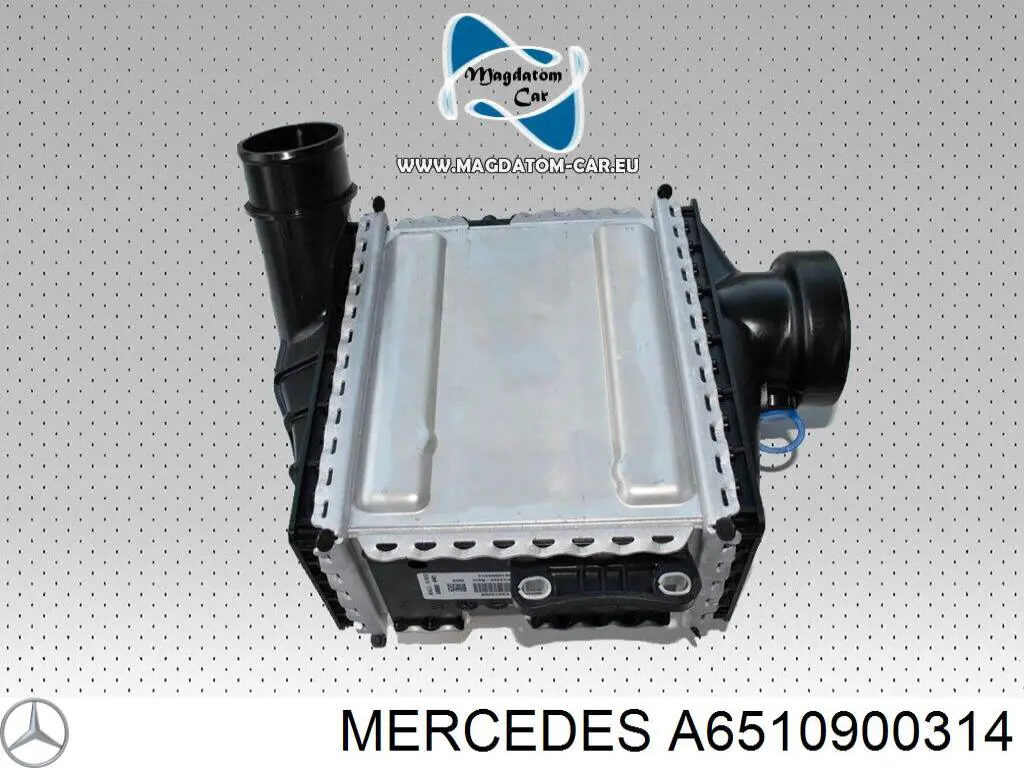 A6510900314 Mercedes Radiador de intercooler