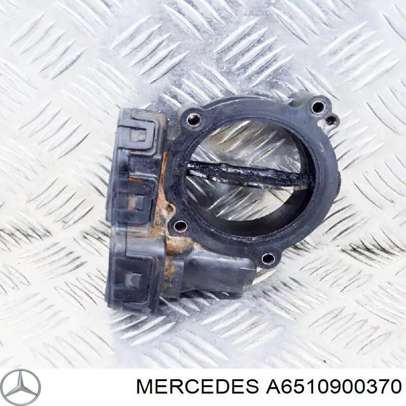Compre A6510900370 Mercedes Válvula de borboleta montada