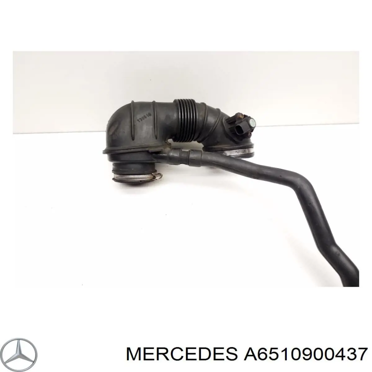 A6510900437 Mercedes Cano derivado de ar, saída de filtro de ar