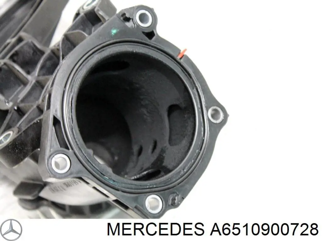 Compre A6510900728 Mercedes Cano derivado de ar, da válvula de borboleta