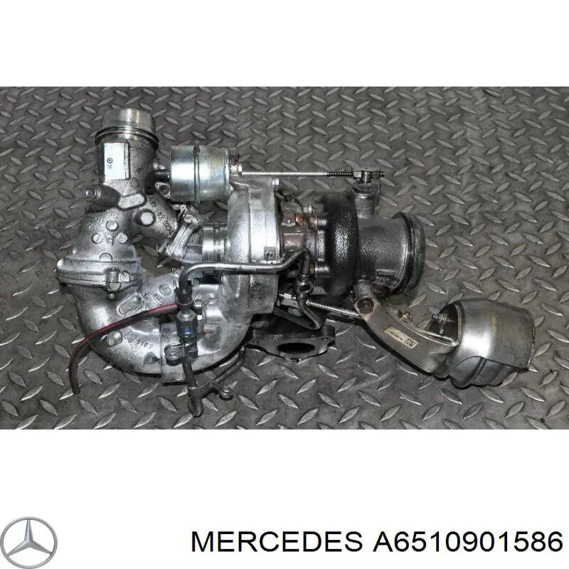 A6510901586 Mercedes Turbina