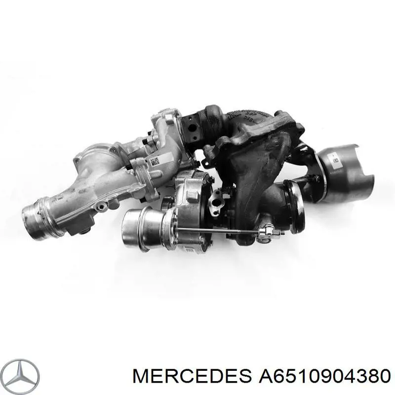 6510904380 Mercedes Turbina
