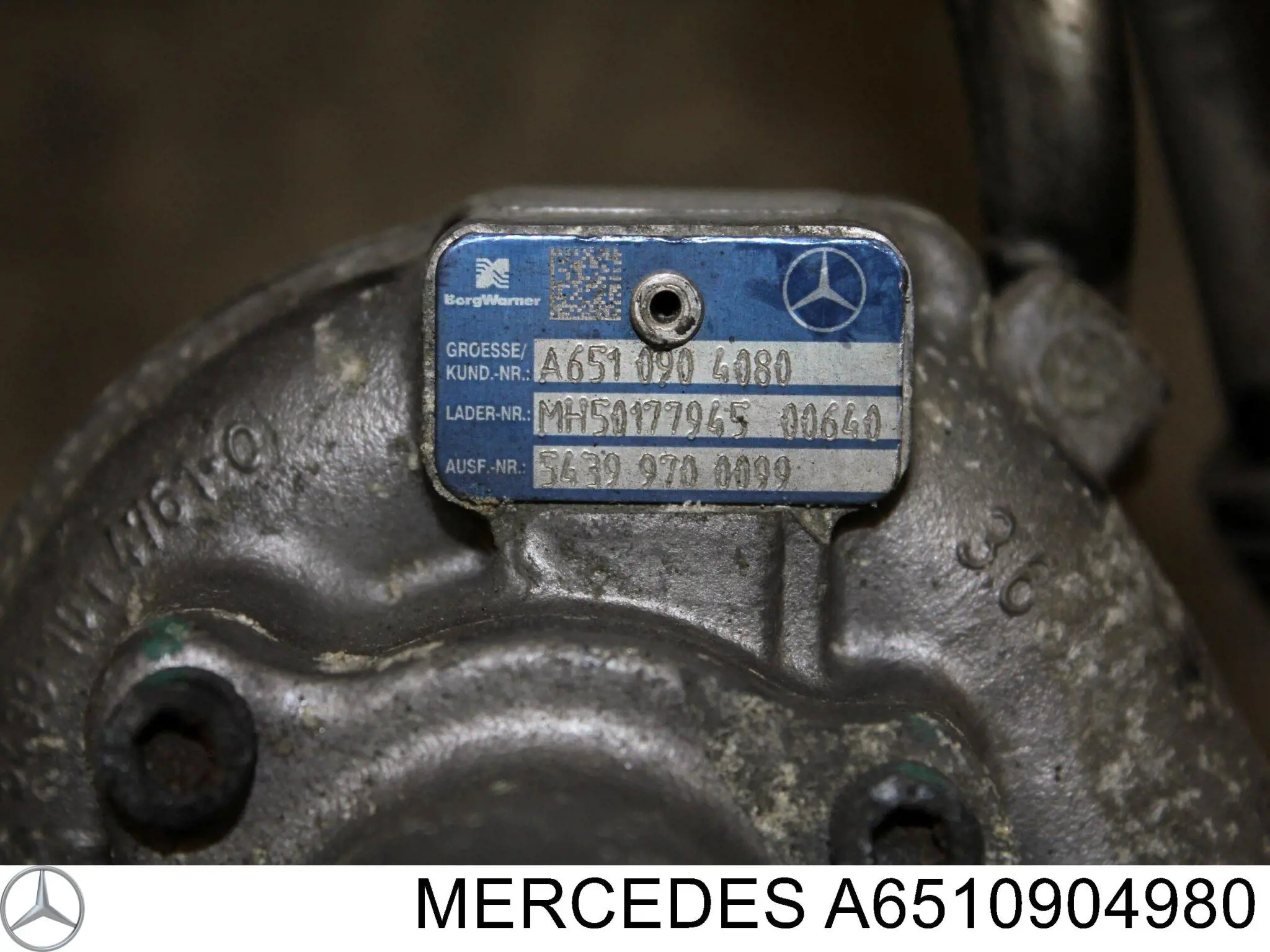 Turbina Mercedes A6510904980 preço, a partir de 539,71 USD