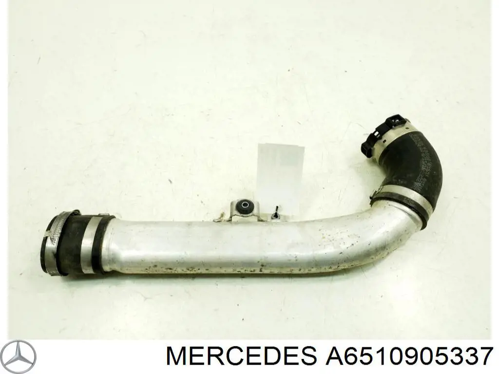 A6510905337 Mercedes Cano derivado de ar, saída de turbina (supercompressão)