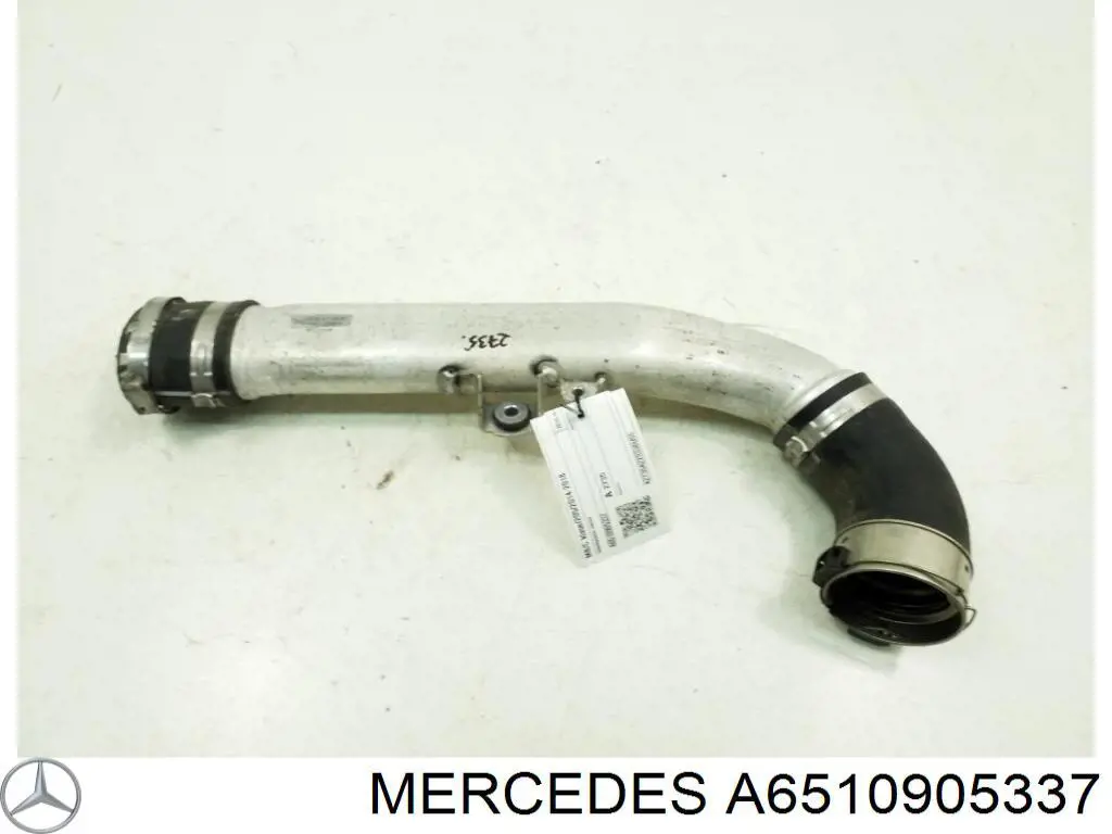 Cano derivado de ar, saída de turbina (supercompressão) Mercedes 6510905337 preço, a partir de 89,38 USD