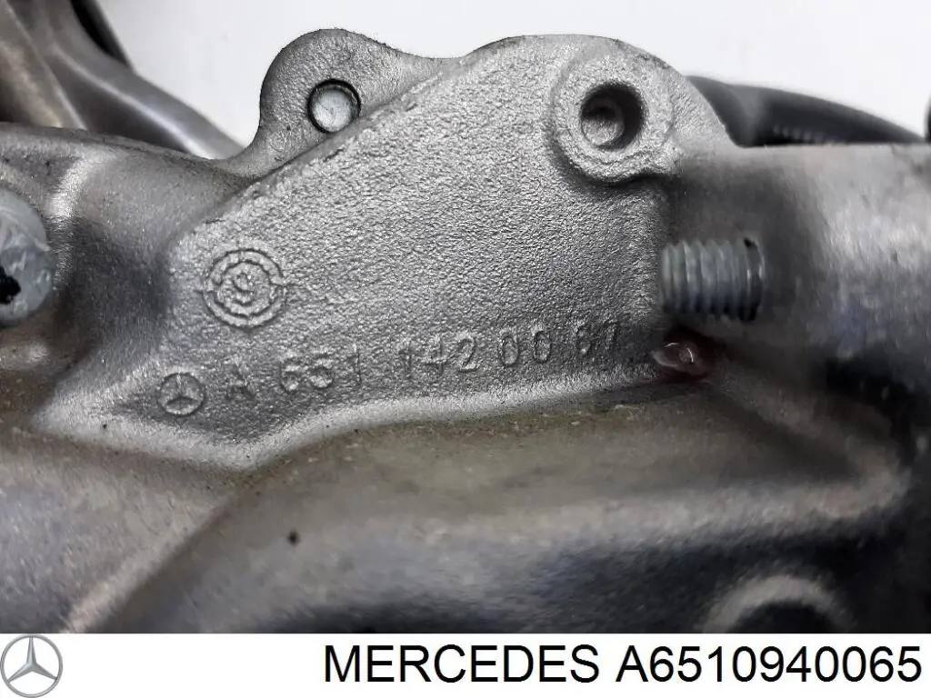 Compre A6510940065 Mercedes Válvula segura EGR, de recirculação dos gases