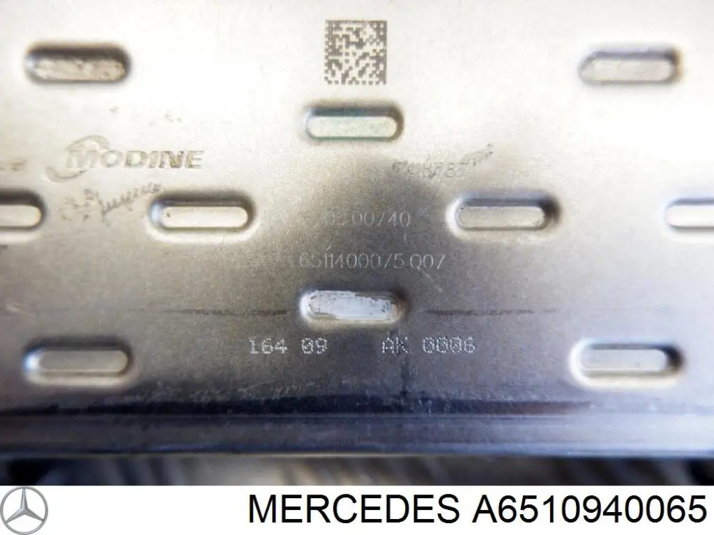 A6510940065 Mercedes Válvula segura EGR, de recirculação dos gases