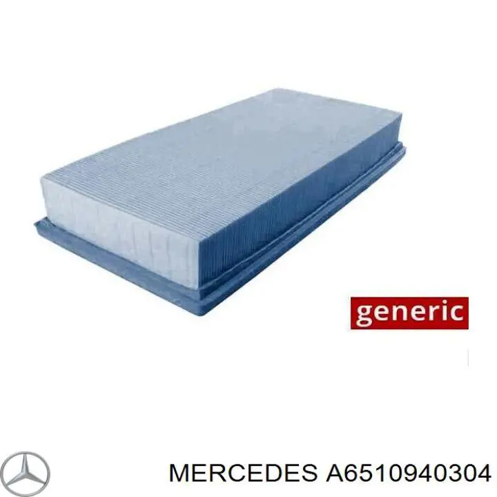 Compre A6510940304 Mercedes Filtro de ar