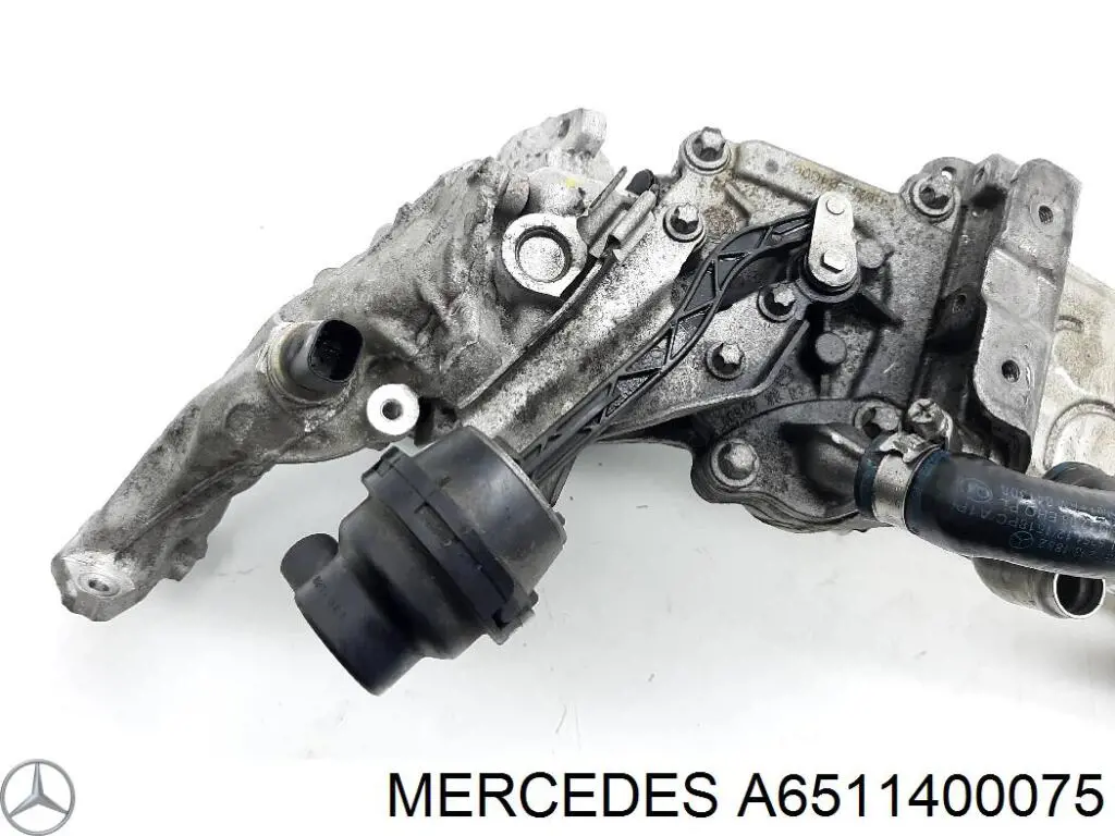 Radiador do sistema EGR de recirculação dos gases de escape Mercedes A6511400075 preço, a partir de 90,24 USD