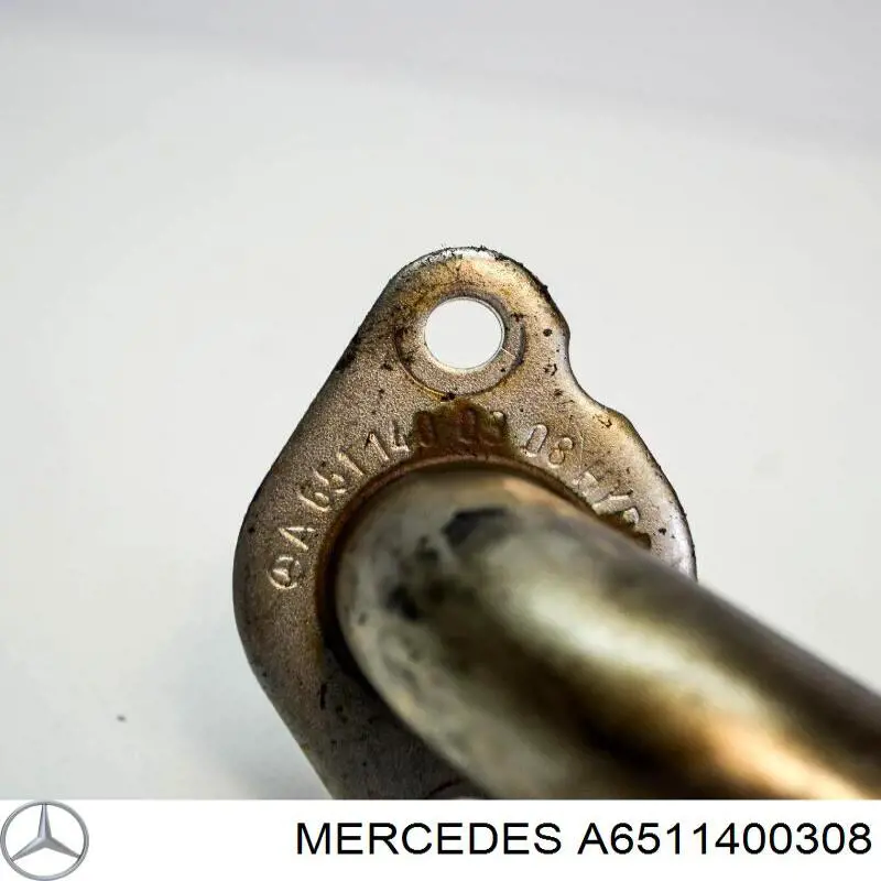 A6511400308 Mercedes Cano derivado do sistema de recirculação dos gases de escape EGR