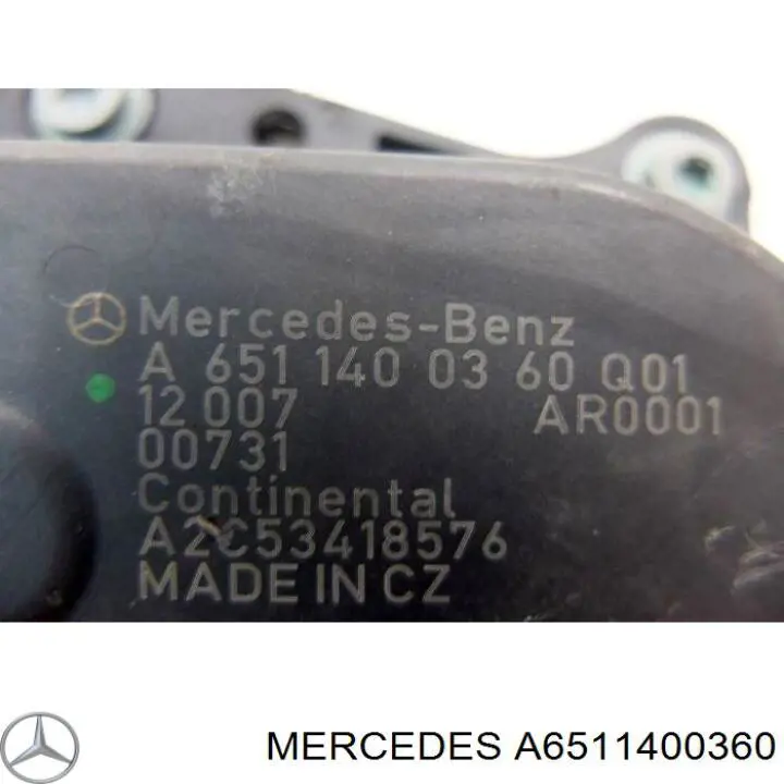 Válvula EGR de recirculação dos gases Mercedes A6511400360 preço, a partir de 109,15 USD