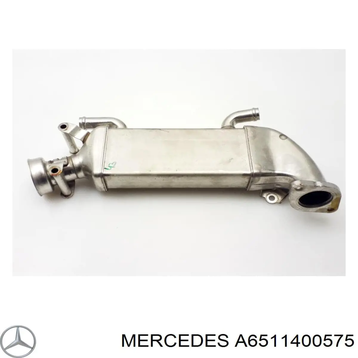 Radiador do sistema EGR de recirculação dos gases de escape Mercedes A6511400575 preço, a partir de 125,99 USD