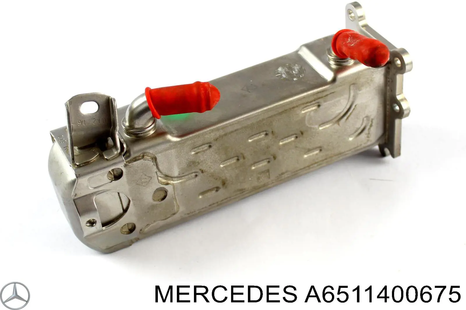 A6511400675 Mercedes Radiador do sistema EGR de recirculação dos gases de escape