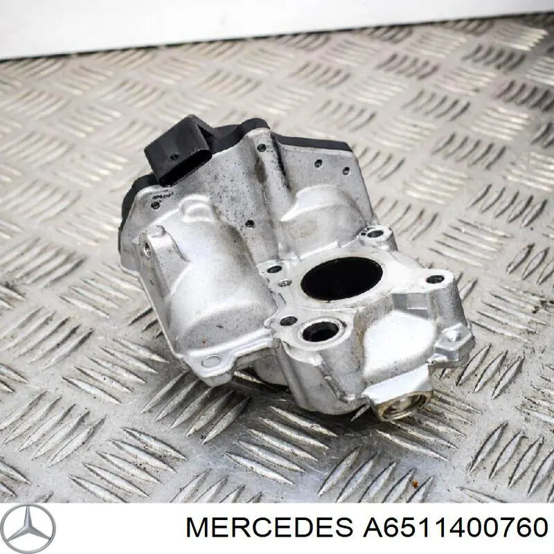 A6511400760 Mercedes Válvula EGR de recirculação dos gases