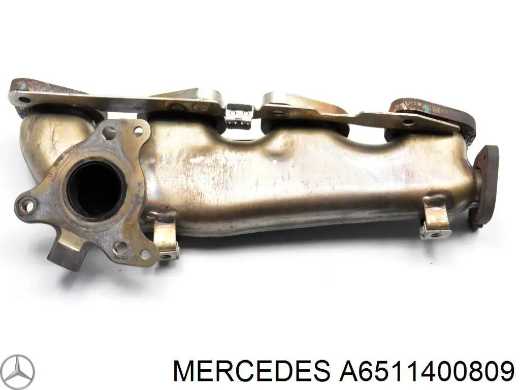 A6511400809 Mercedes Tubo coletor de escape