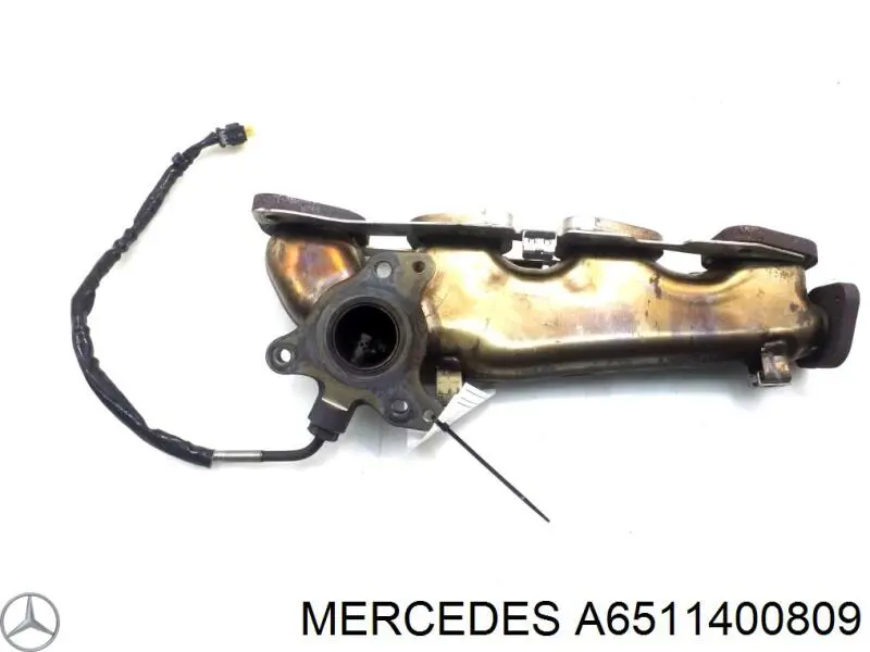Compre A6511400809 Mercedes Tubo coletor de escape
