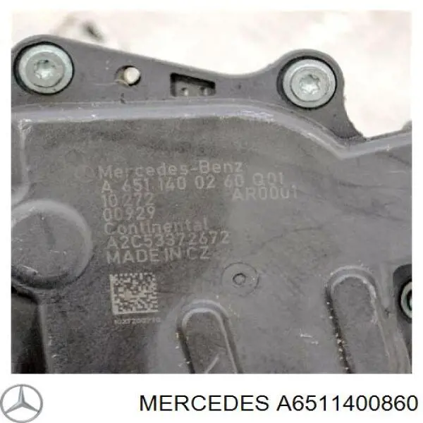 Compre A6511400860 Mercedes Válvula EGR de recirculação dos gases