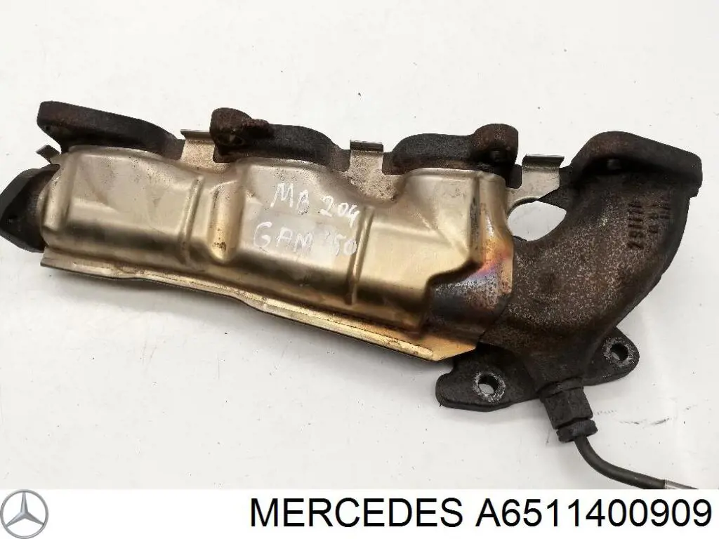 A6511400909 Mercedes Tubo coletor de escape
