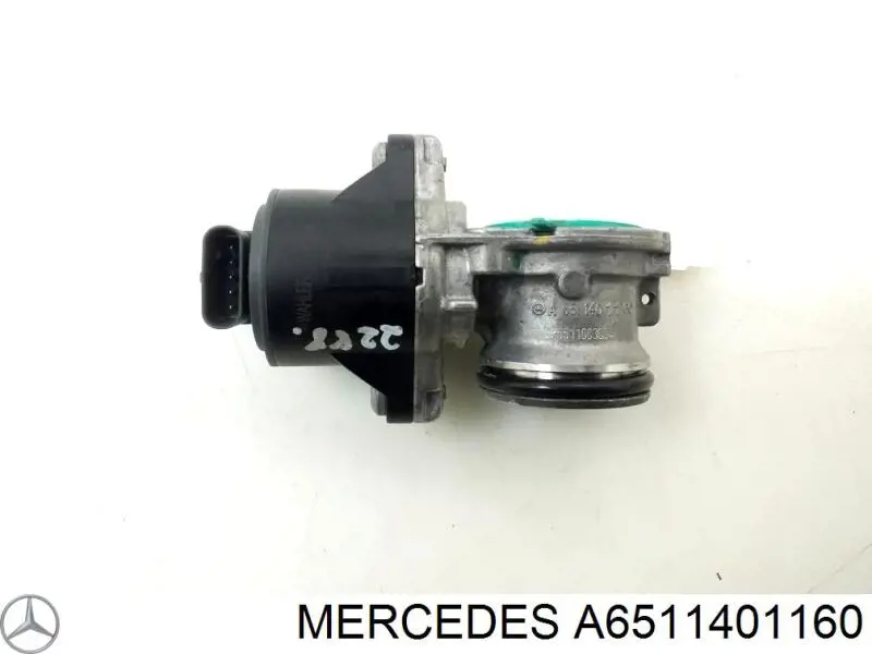 A6511401160 Mercedes Válvula EGR de recirculação dos gases