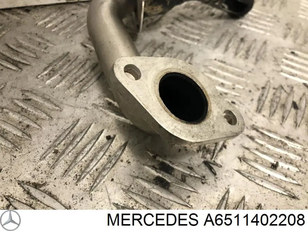 A6511402208 Mercedes Cano derivado do sistema de recirculação dos gases de escape EGR