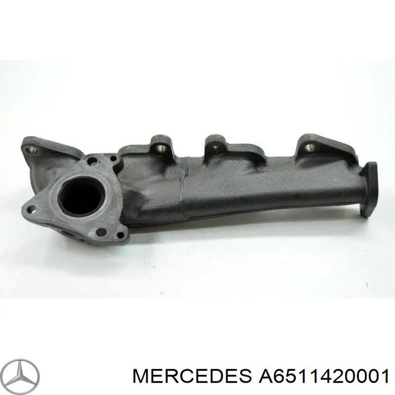 A6511420001 Mercedes Tubo coletor de escape