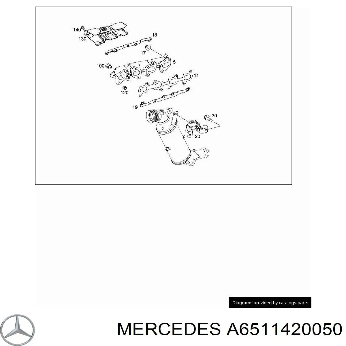 A6511420050 Mercedes 