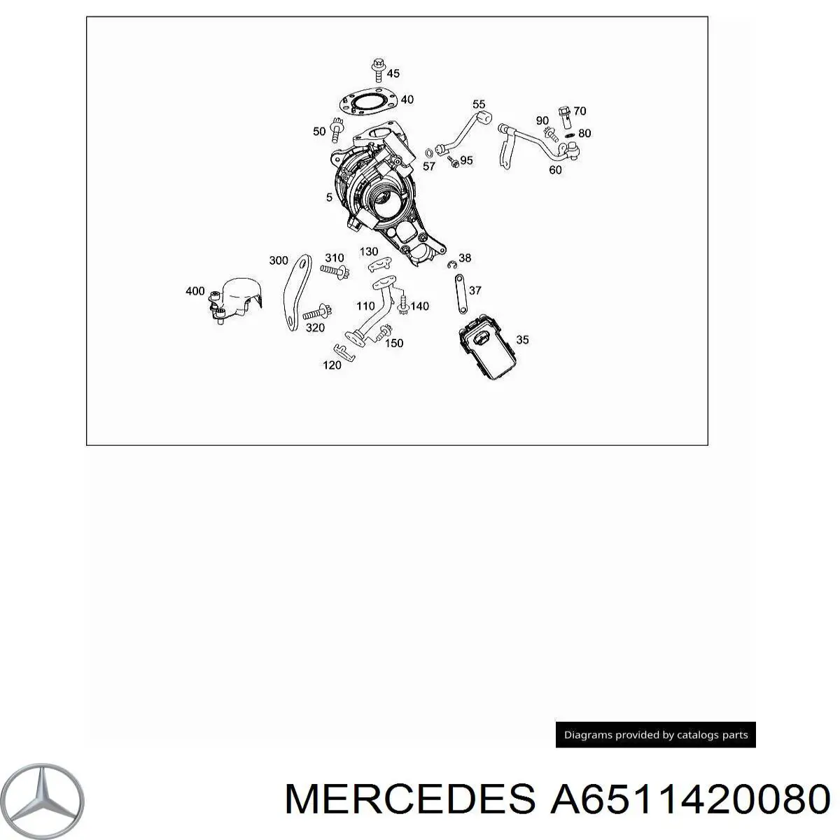 A6511420080 Mercedes 