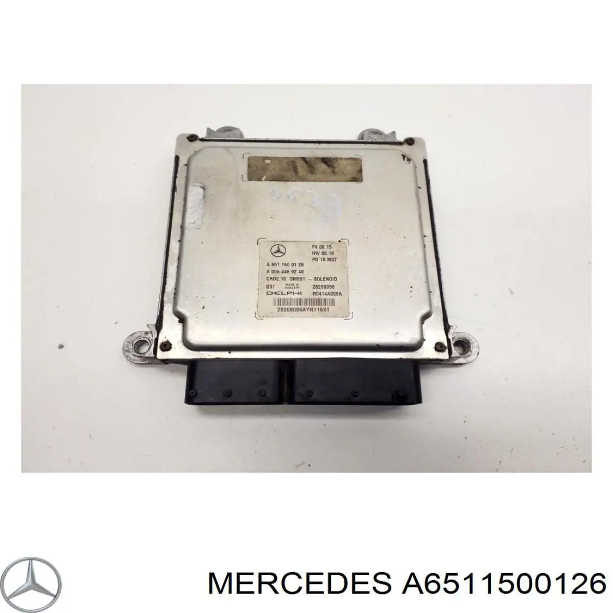 A6511500126 Mercedes Módulo de direção (Centralina eletrônica) de motor