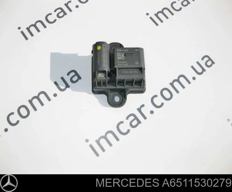 A6511530279 Mercedes Relê das velas de incandescência